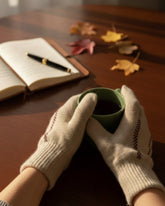 Embroidered Women’s Woolen Gloves