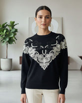 Lace Detailed Winter Top