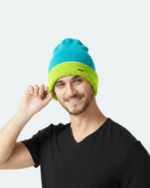 Wool Blend Reversible Beanie For Men