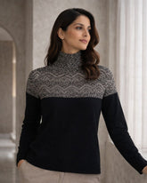 High-Neck Winter Top