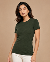 Women's Half Sleeves Thermal | Merino Wool + Bamboo