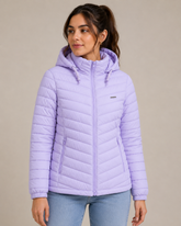 Lightweight Packable Puffer Jacket For Women