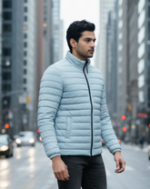 Packable Puffer Jacket For Men
