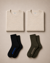 Men's Study Abroad Winter Bundle | 2 Thermal Sets + 2 Pairs of Socks
