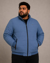 Men’s Plus Size Blue Lightweight Jacket Rental