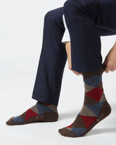 Men's Argyle Business Socks