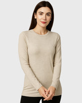 Women's Full Sleeves Thermal | Merino Wool + Bamboo