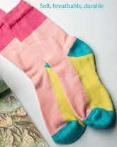 Crew Length Technical Cushioned Socks For Women