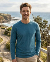 Full Sleeves Thermal | Merino Wool + Bamboo + Polyester For Men's