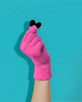 Merino Wool Blend Touch Finger Gloves For Women