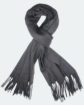 Extra Soft Wool Stole with Tassels For Women