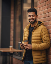 Packable Puffer Jacket For Men