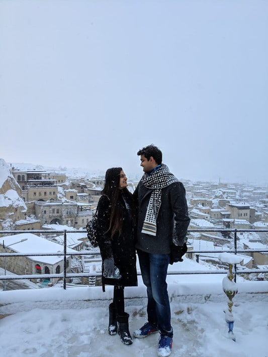 Neha & Arindam’s journey among the ruins and clouds of Cappadocia