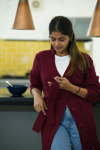 Cardigan Coat For Womens