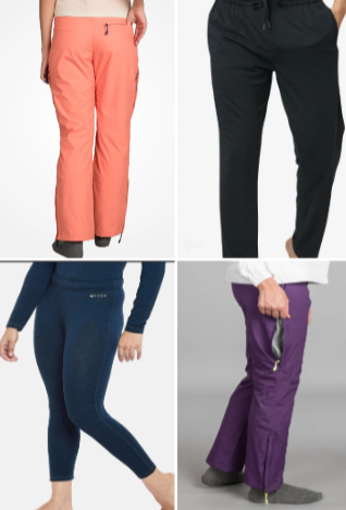 Stylish winter pants for women, combining warmth, comfort, and versatile designs.