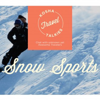 Travel Talkies By Kosha- 1st Edition- Snow Sports