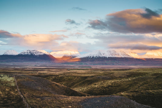 Iceland Mountains Photo by David Hitchcock