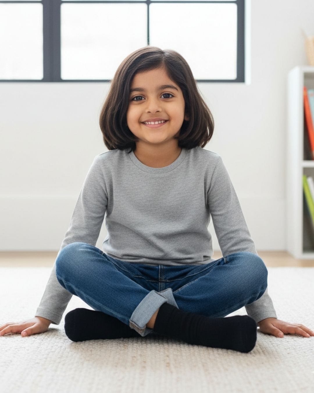 Classic Merino Wool Socks For Girls