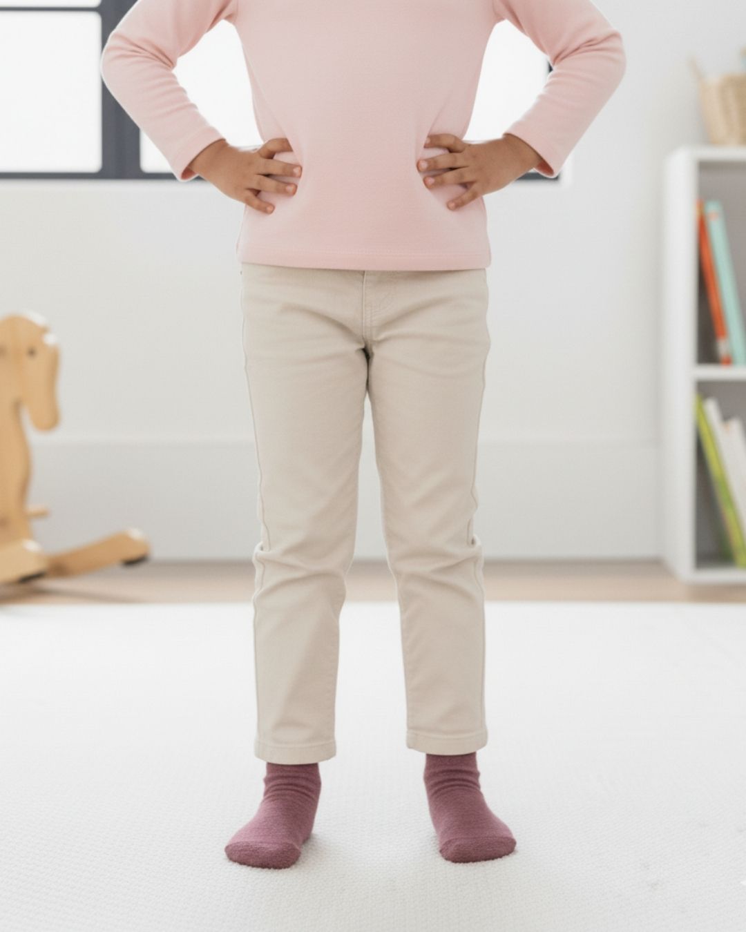 Classic Merino Wool Socks For Girls