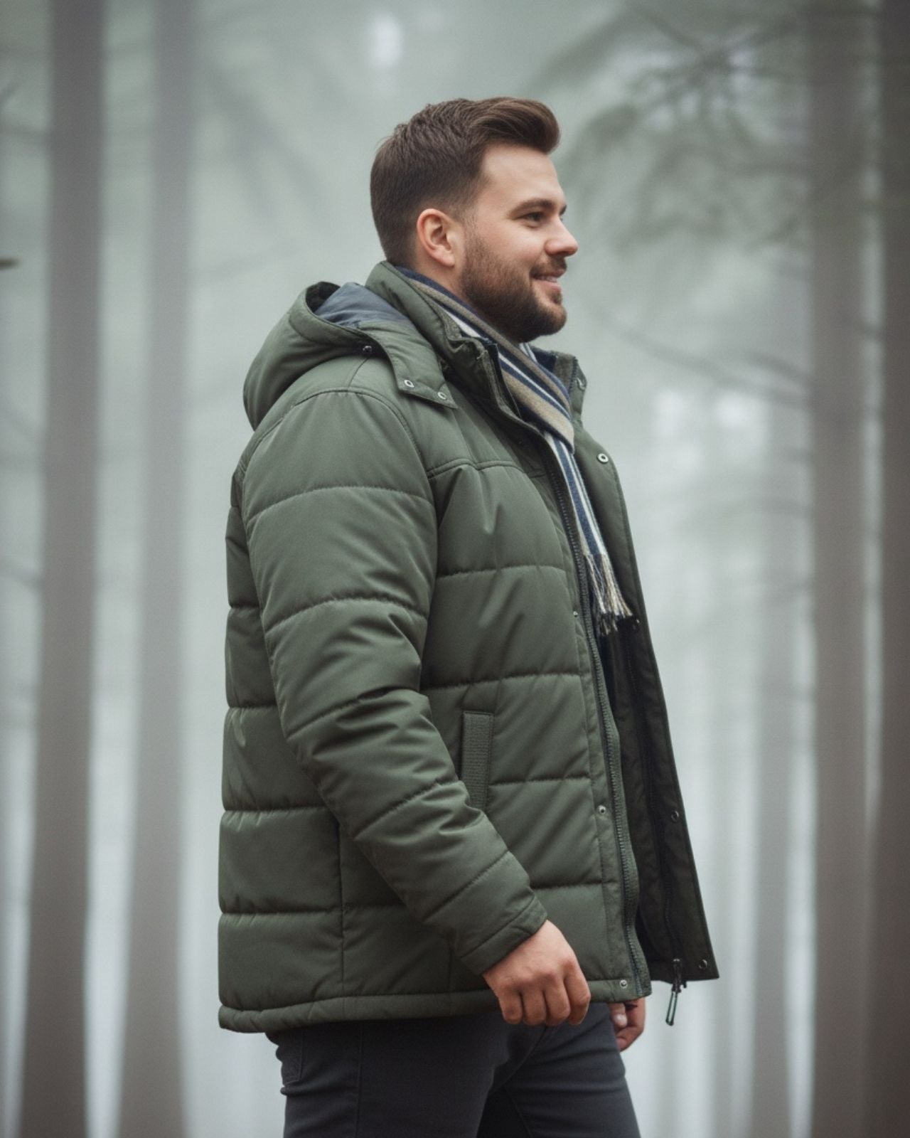 Canadian Winter Outdoor Plus Size Jacket For Men