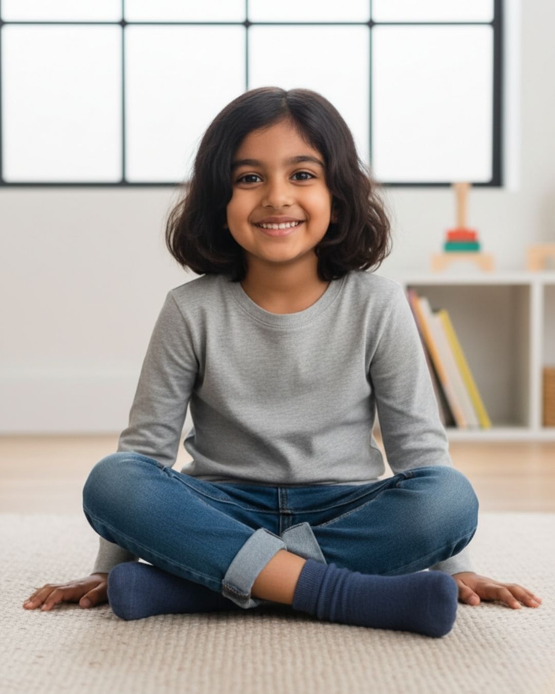 Classic Merino Wool Socks For Girls