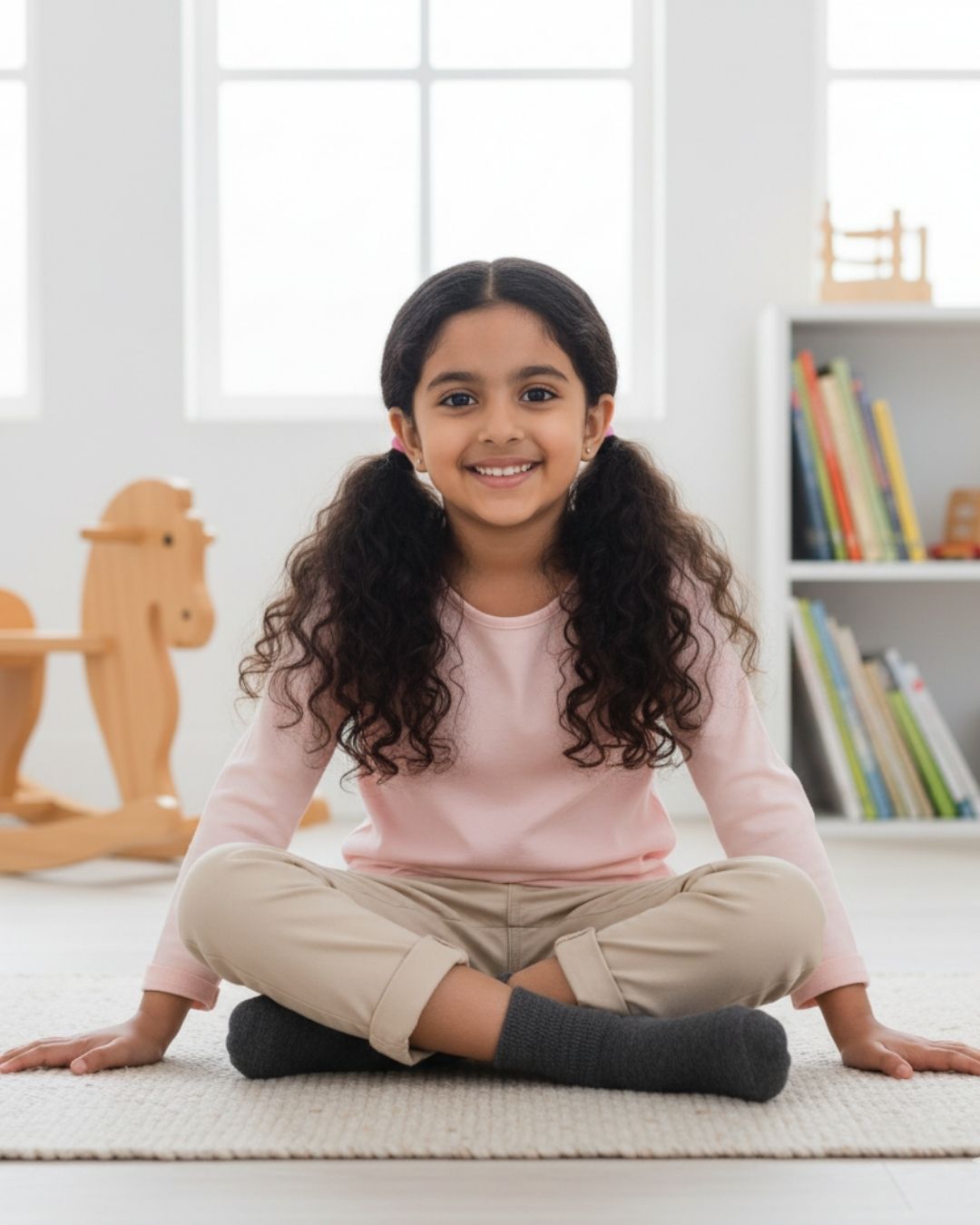 Classic Merino Wool Socks For Girls