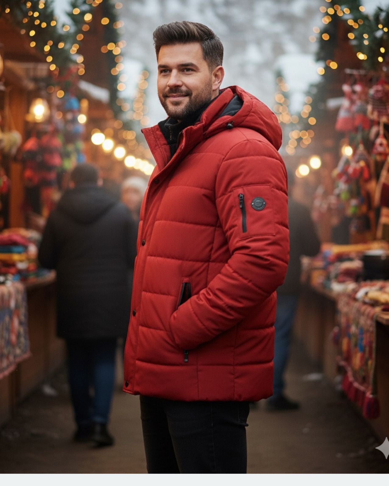 Men's Plus Size Alaskan Fleece Bomber Jacket