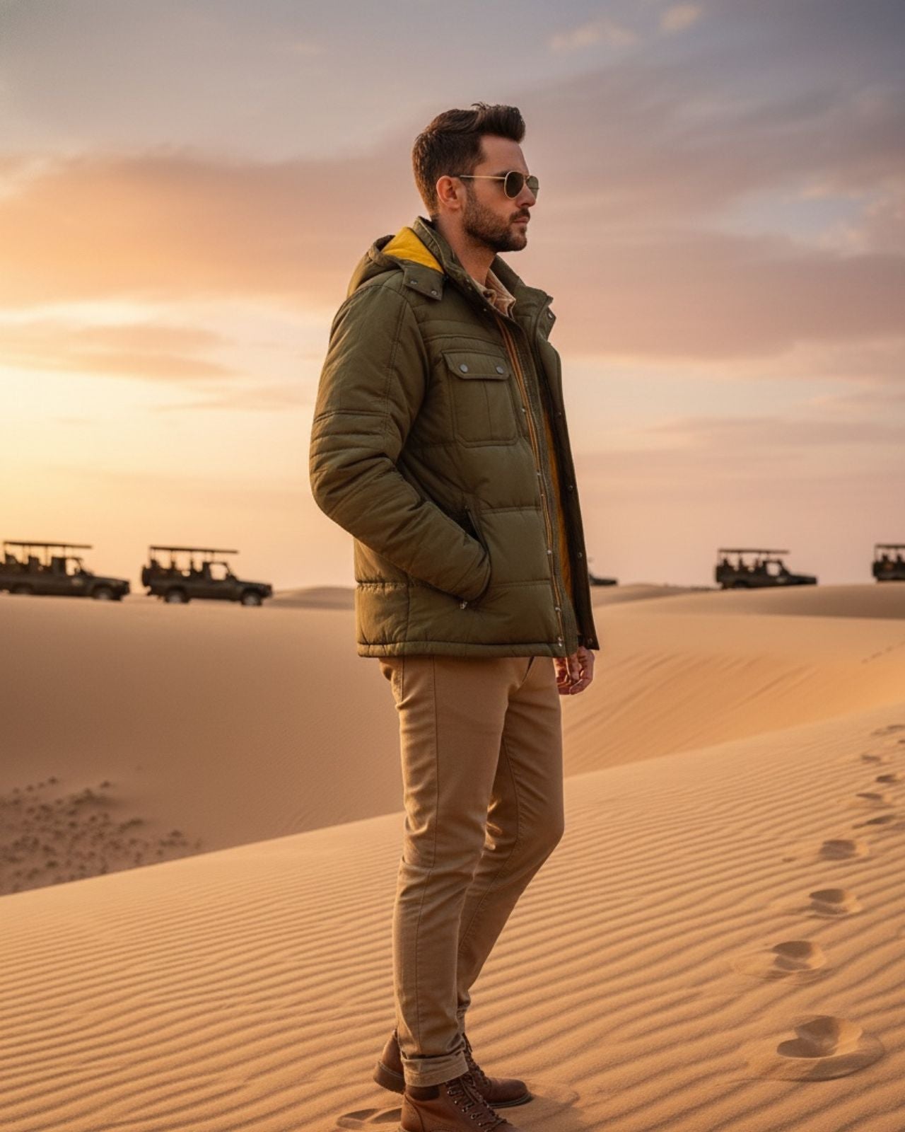 Himalayan Safari Insulated Bomber Jacket For Men