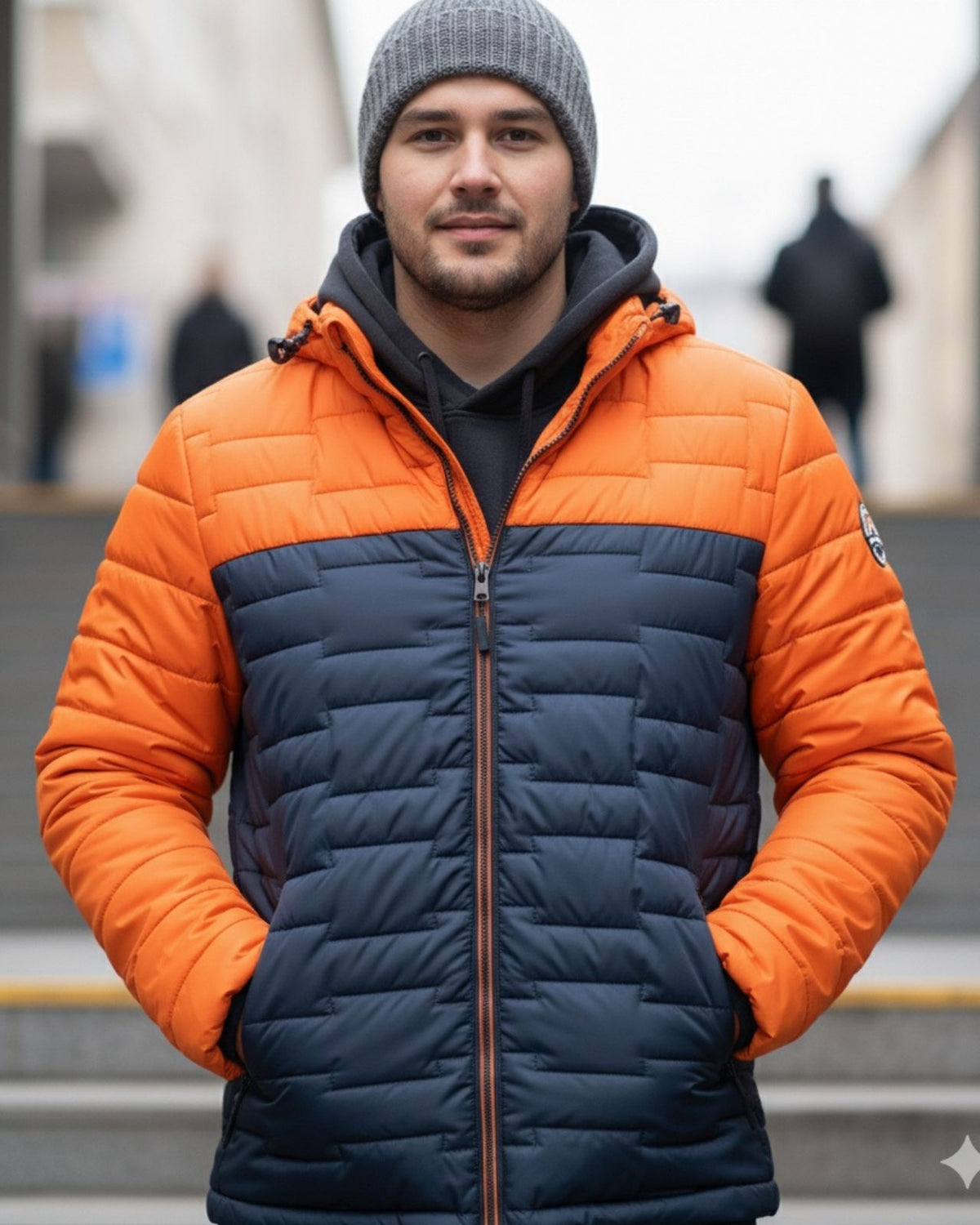 Finnish Lapland Insulated Plus Size Jacket For Men