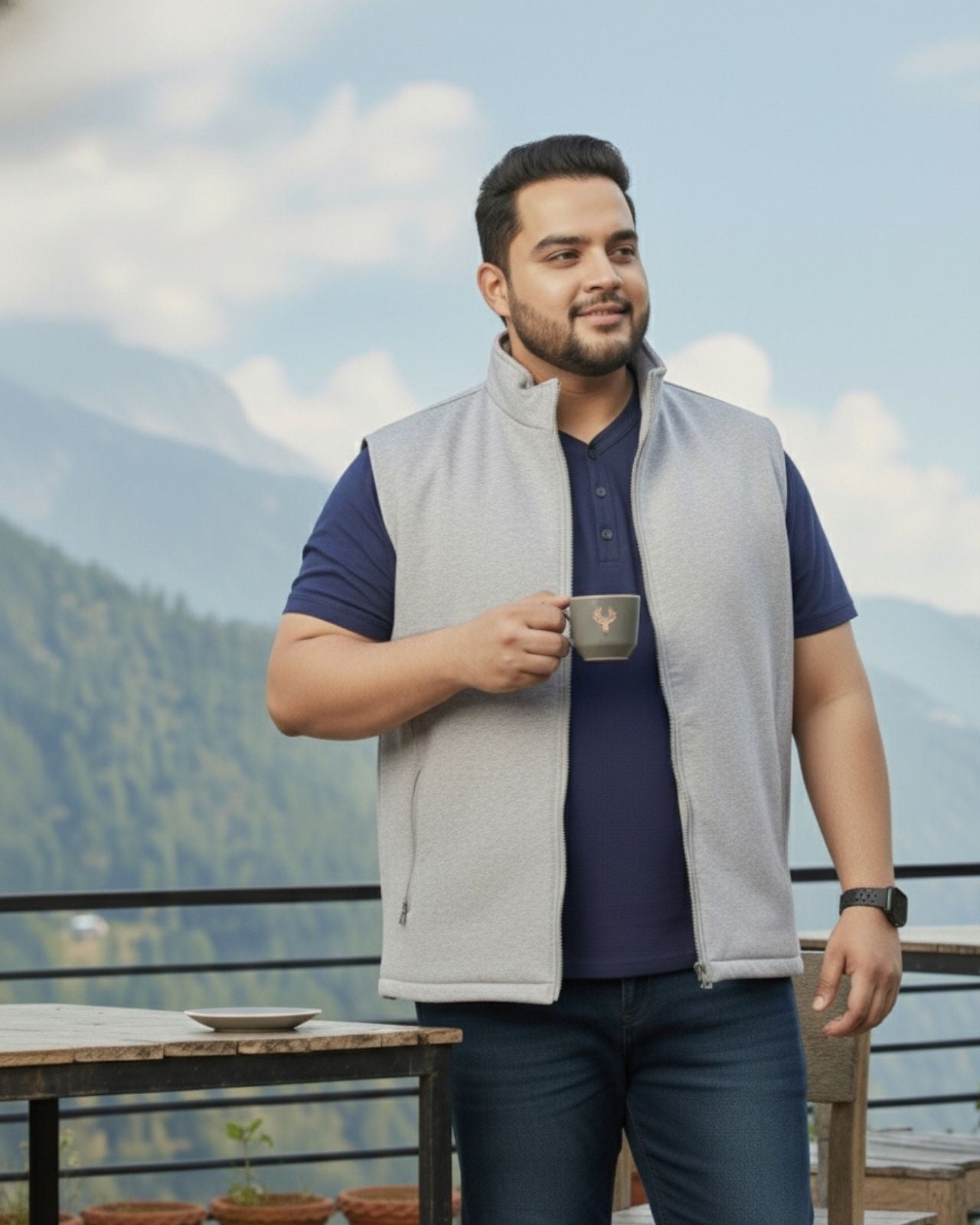 Men's Plus Size 4 in 1 Jacket