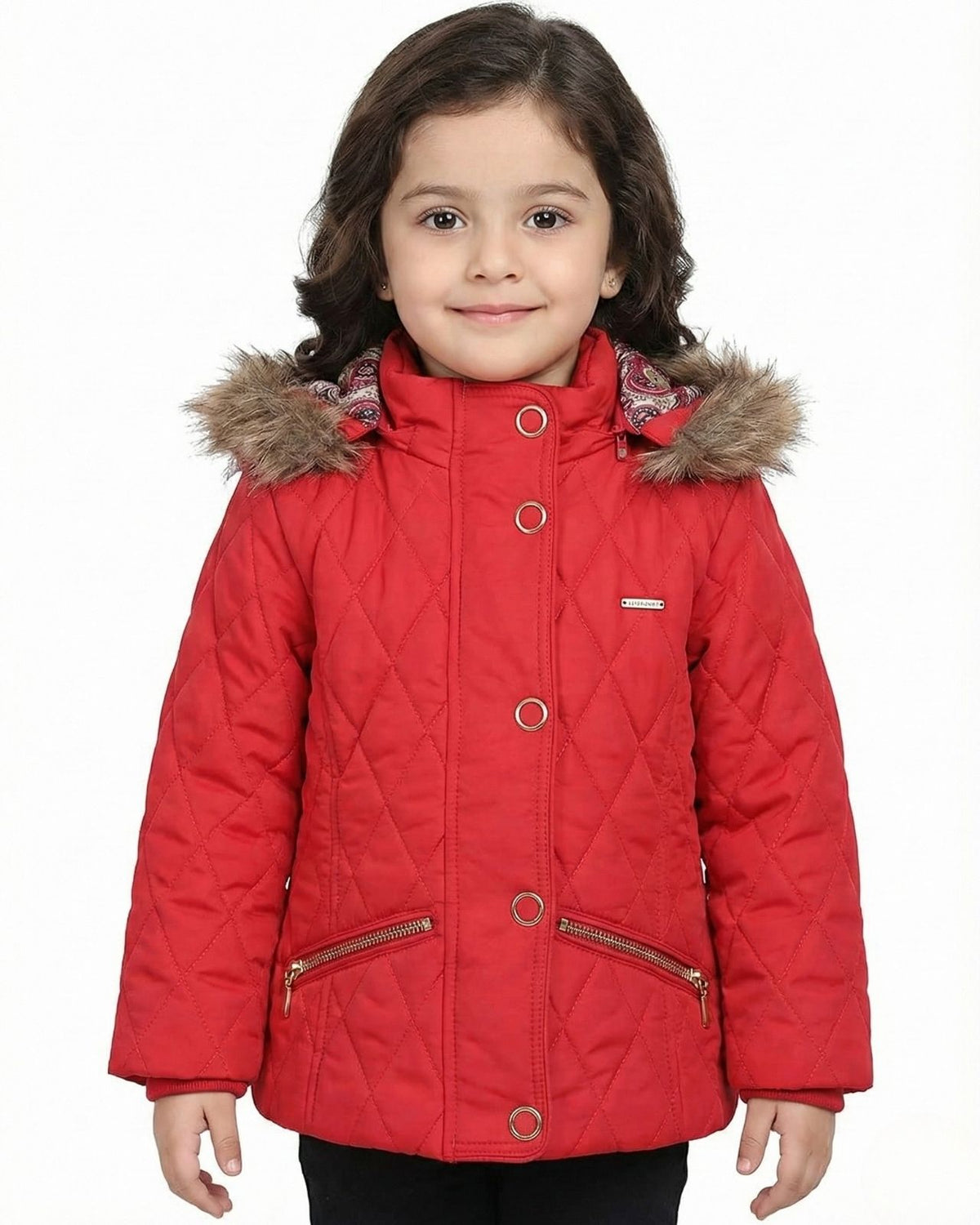 Puffer With Fleece Jacket For Girls Rental