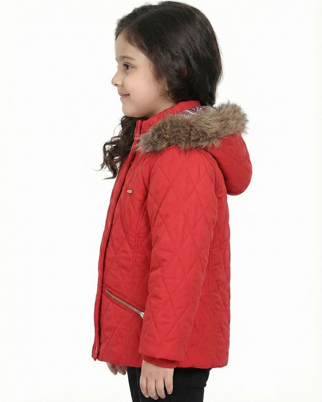 Puffer With Fleece Jacket For Girls Rental