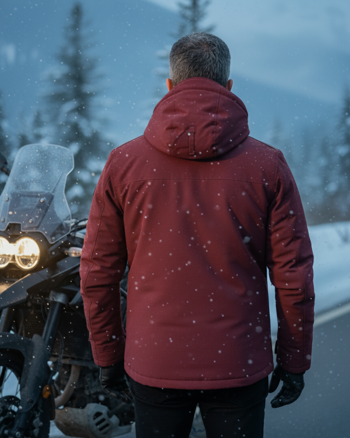 Waterproof Fleece Lined Jacket For Men Rental