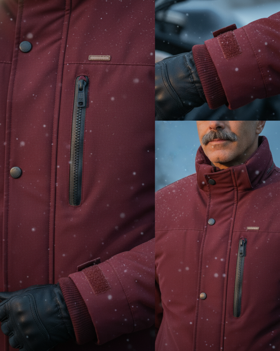 Waterproof Fleece Lined Jacket For Men Rental