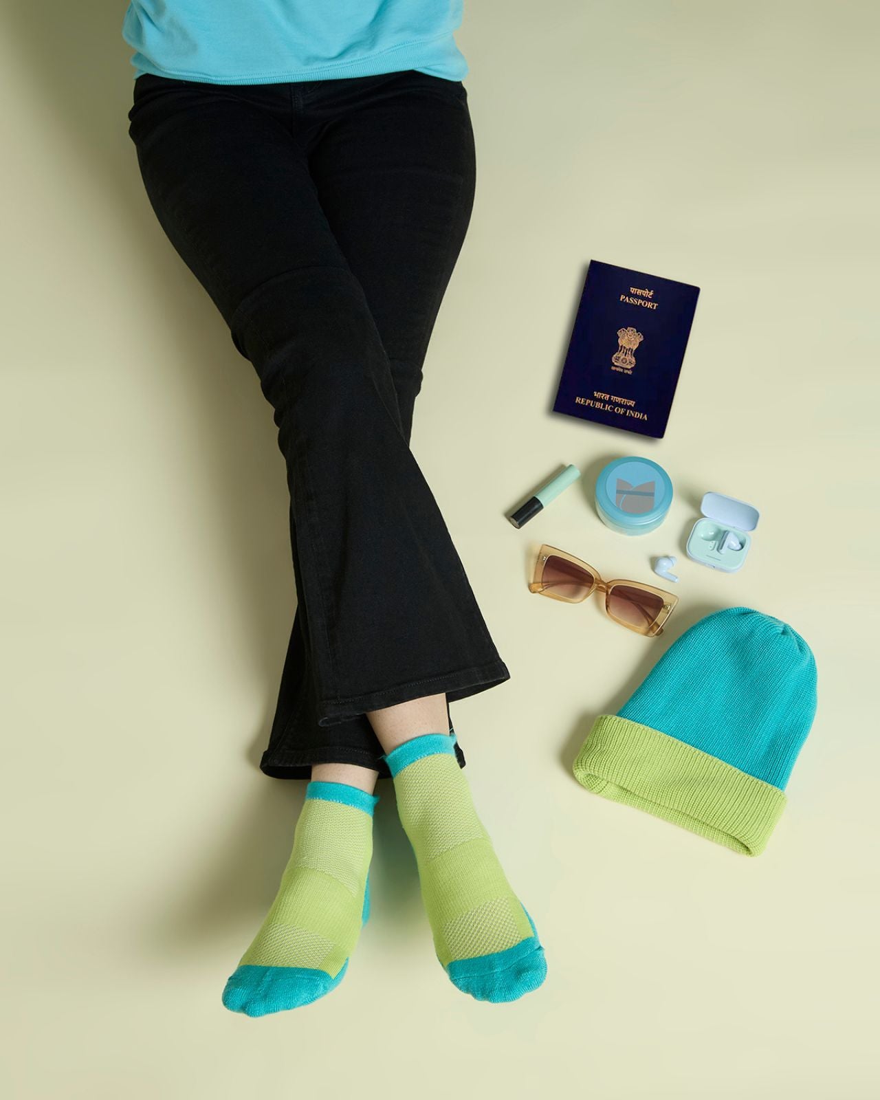 Ankle Length Technical Cushioned Socks For Women