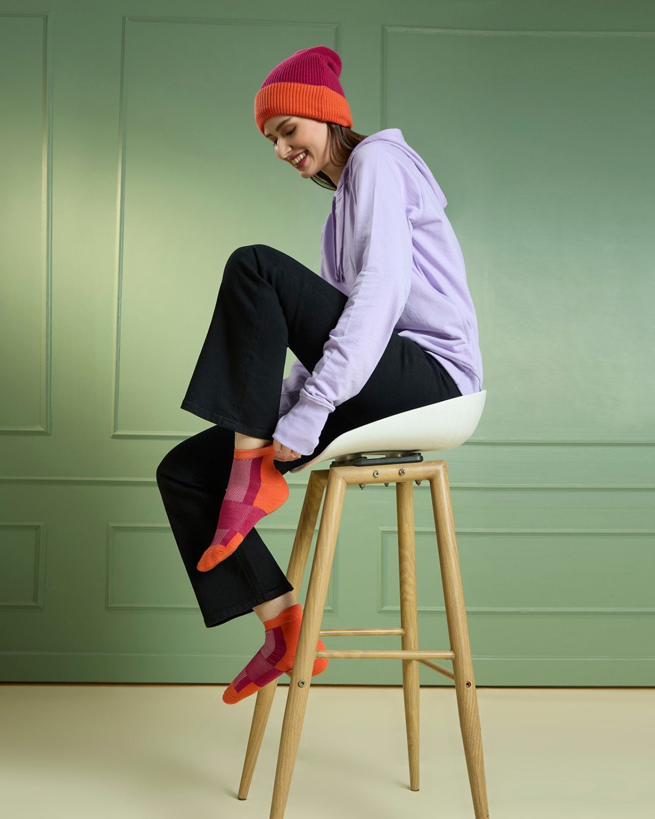 Ankle Length Technical Cushioned Socks For Women