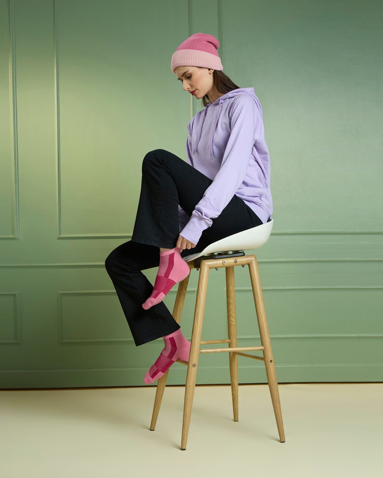 Ankle Length Technical Cushioned Socks For Women