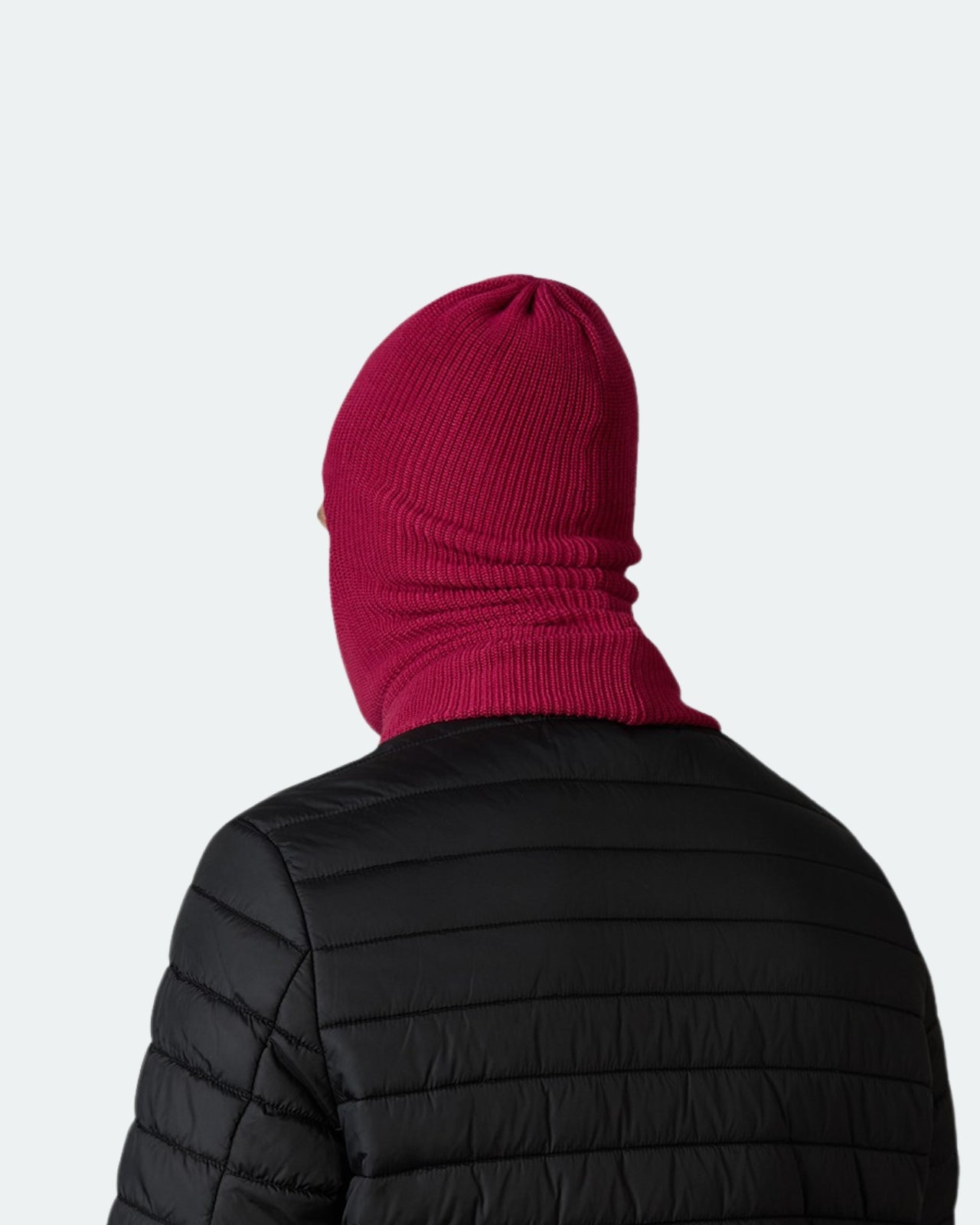 Men's Wool Blend Reversible Balaclava