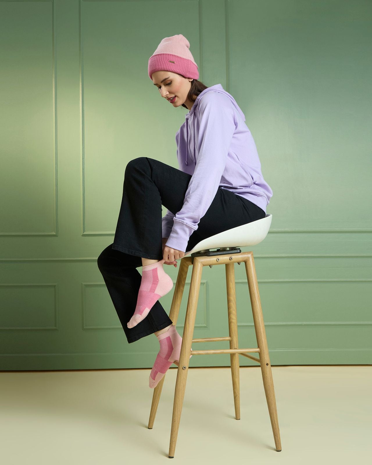 Ankle Length Technical Cushioned Socks For Women