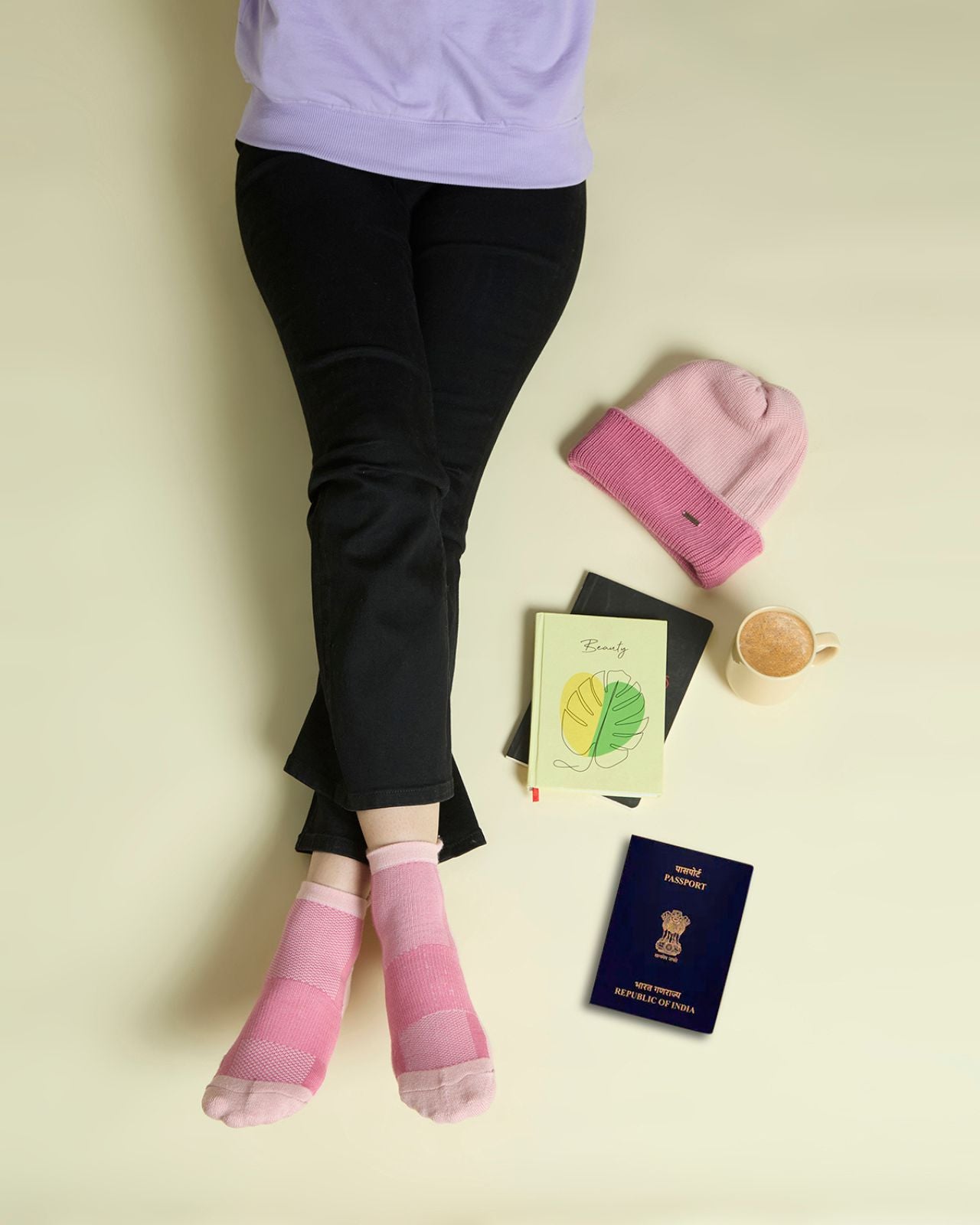 Ankle Length Technical Cushioned Socks For Women