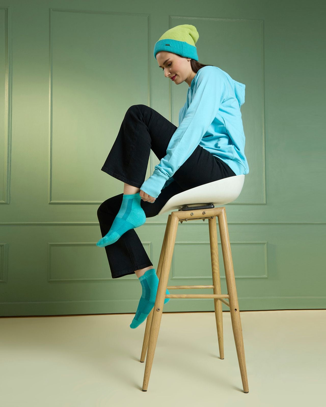 Ankle Length Technical Cushioned Socks For Women