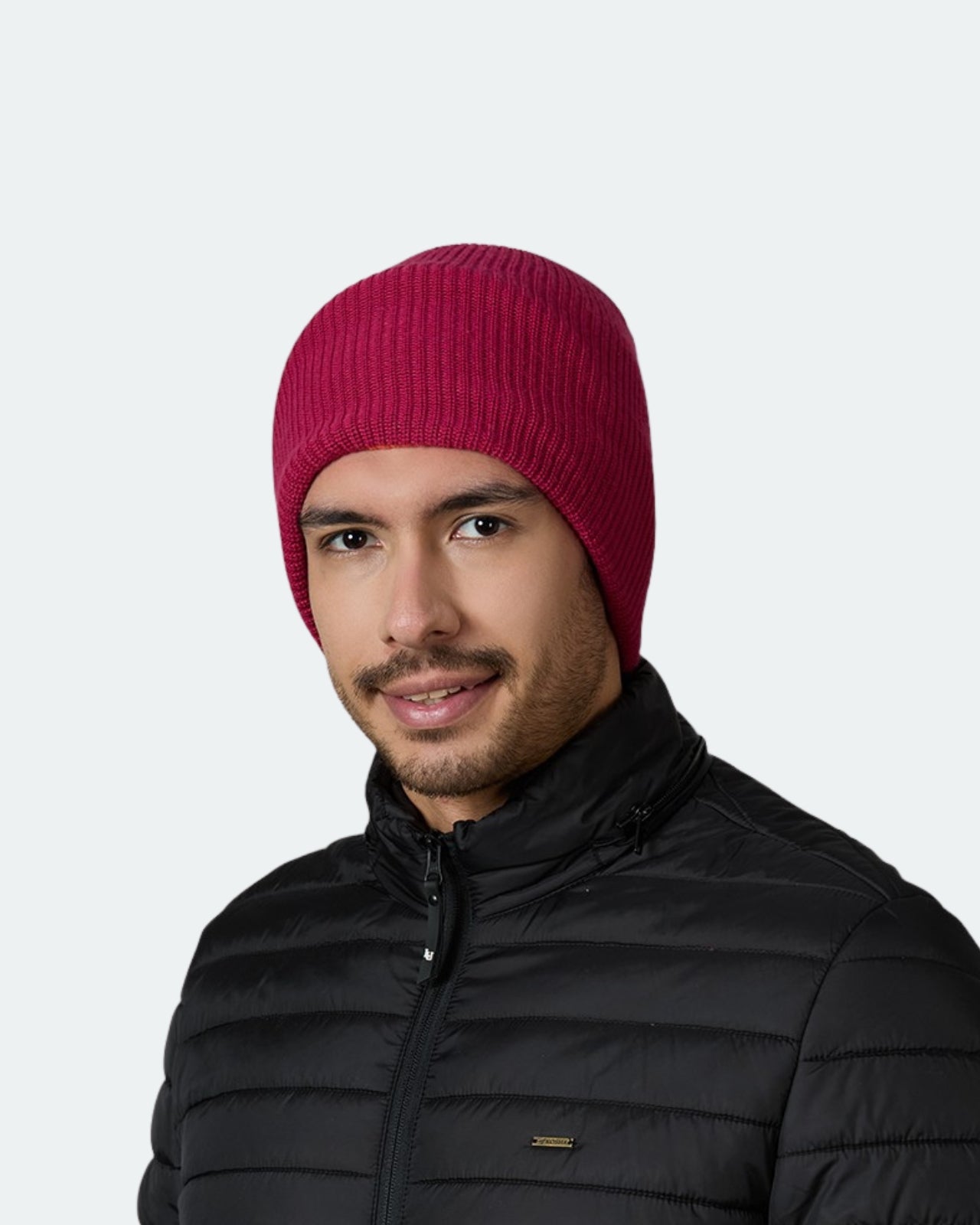 Men's Wool Blend Reversible Balaclava