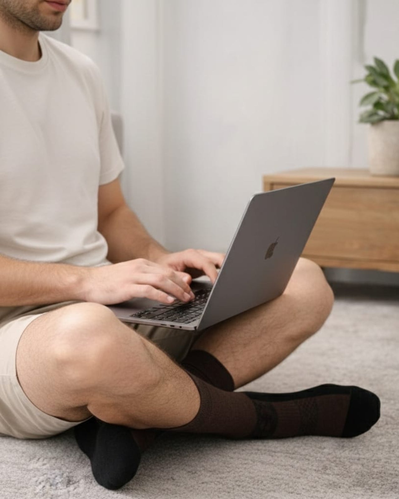 Men's Merino Wool Cushioned Technical Socks