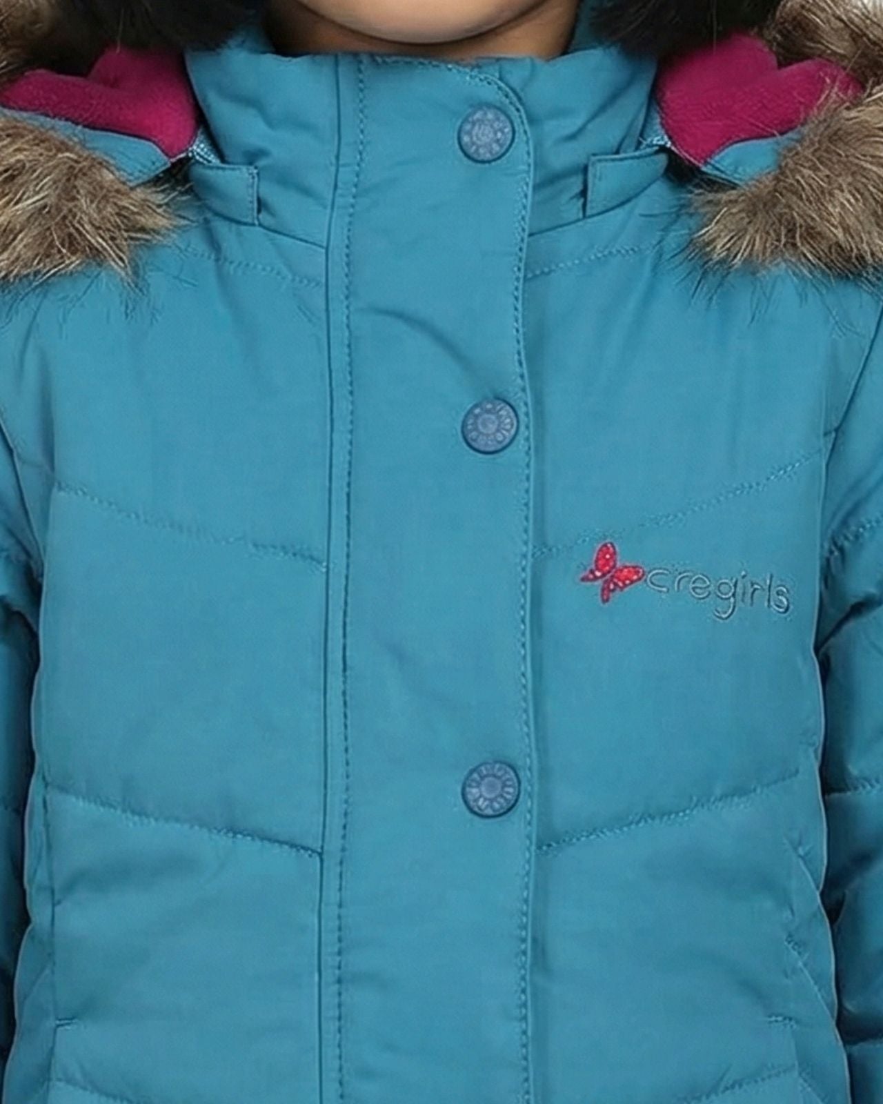Puffer With Fleece Jacket For Girls Rental