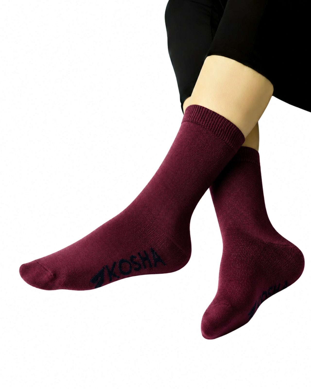 Women's Classic Merino Wool Crew Length Socks