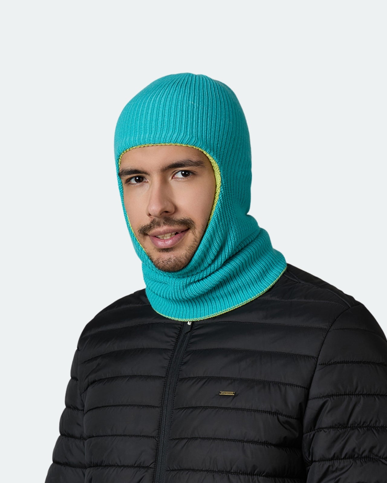 Men's Wool Blend Reversible Balaclava
