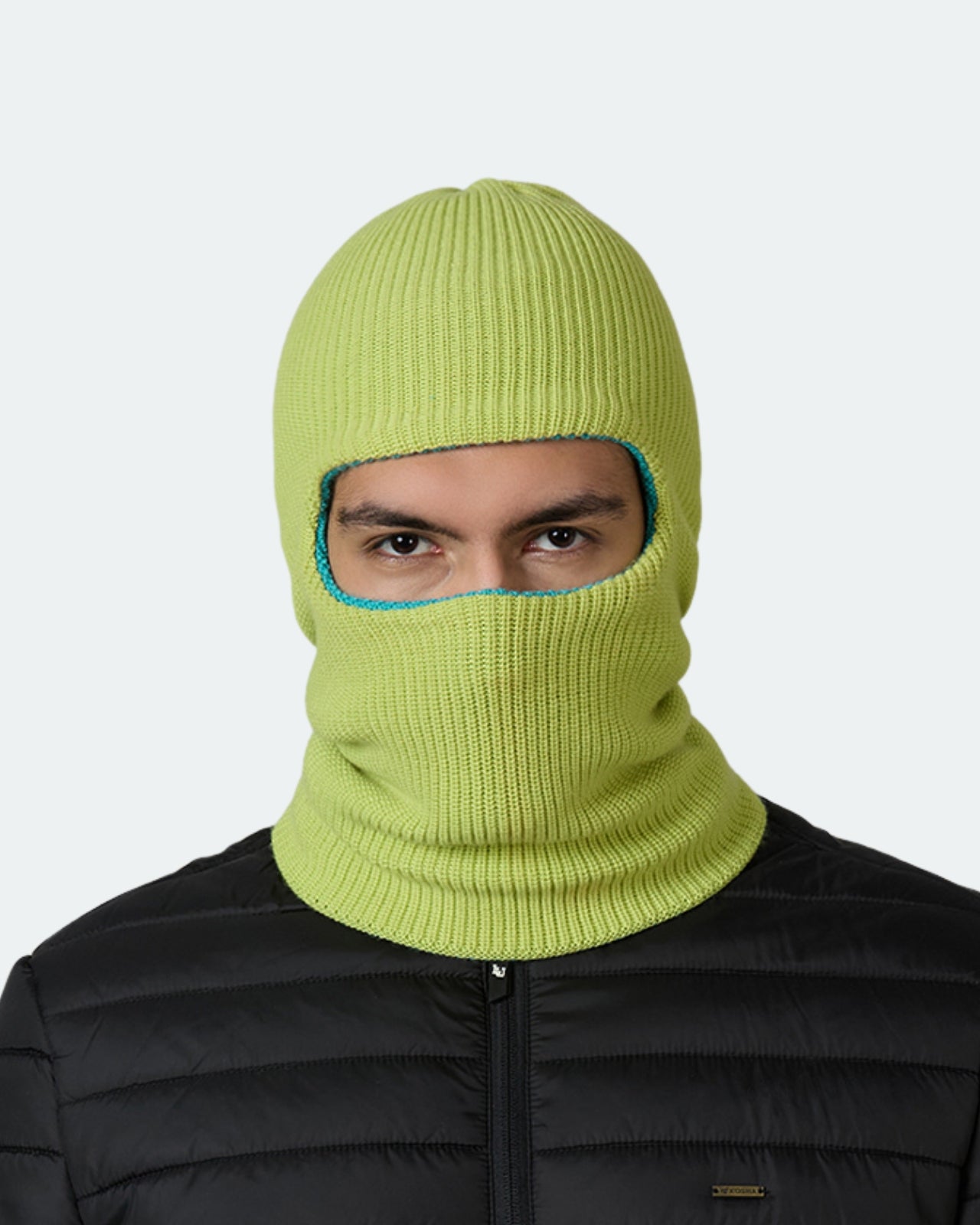 Men's Wool Blend Reversible Balaclava