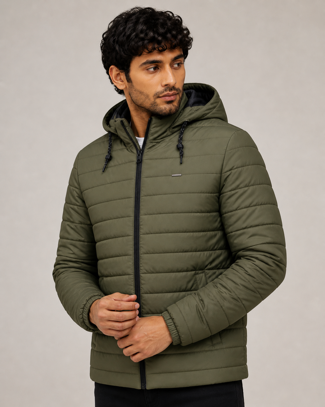 Packable Puffer Jacket For Men