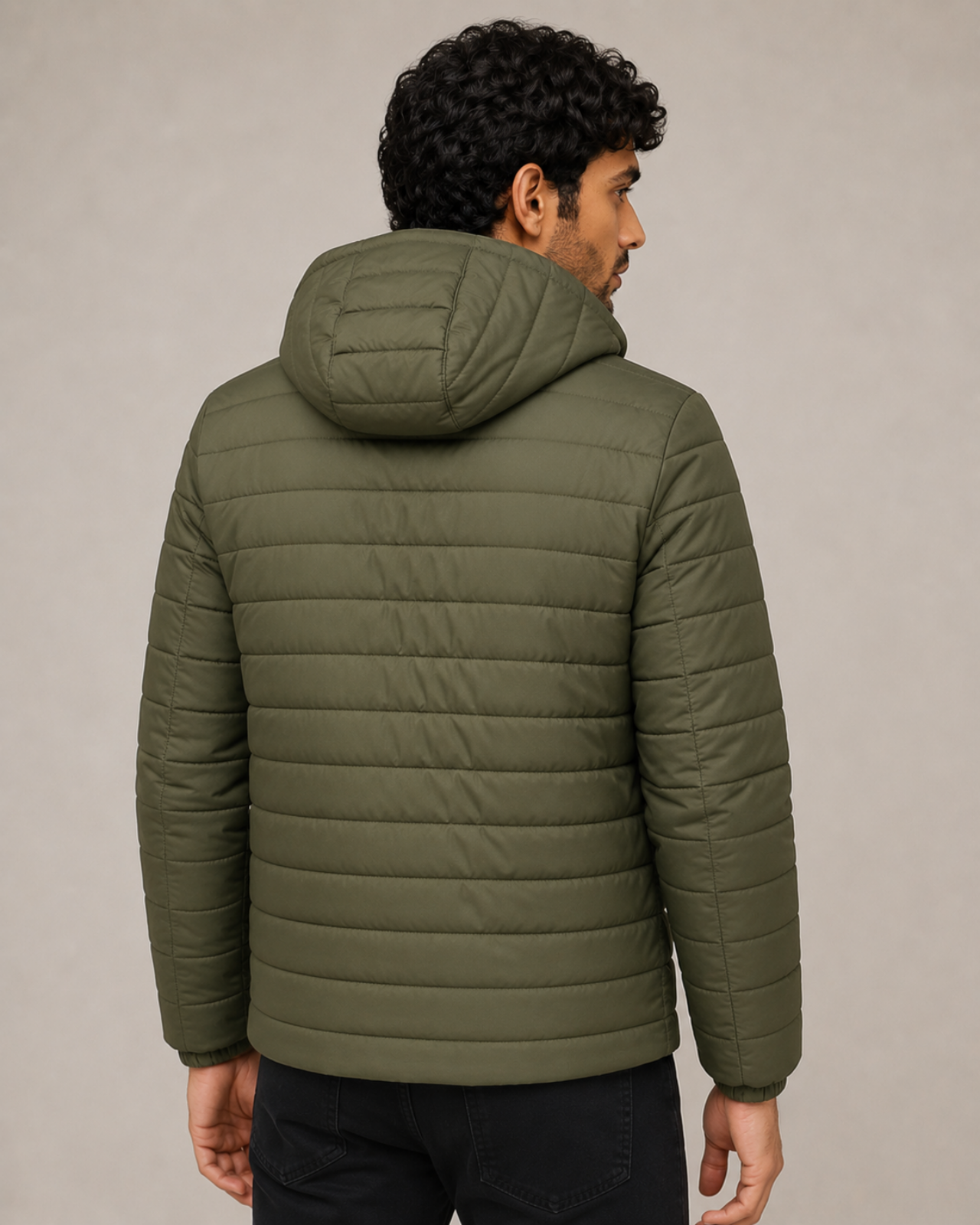 Packable Puffer Jacket For Men
