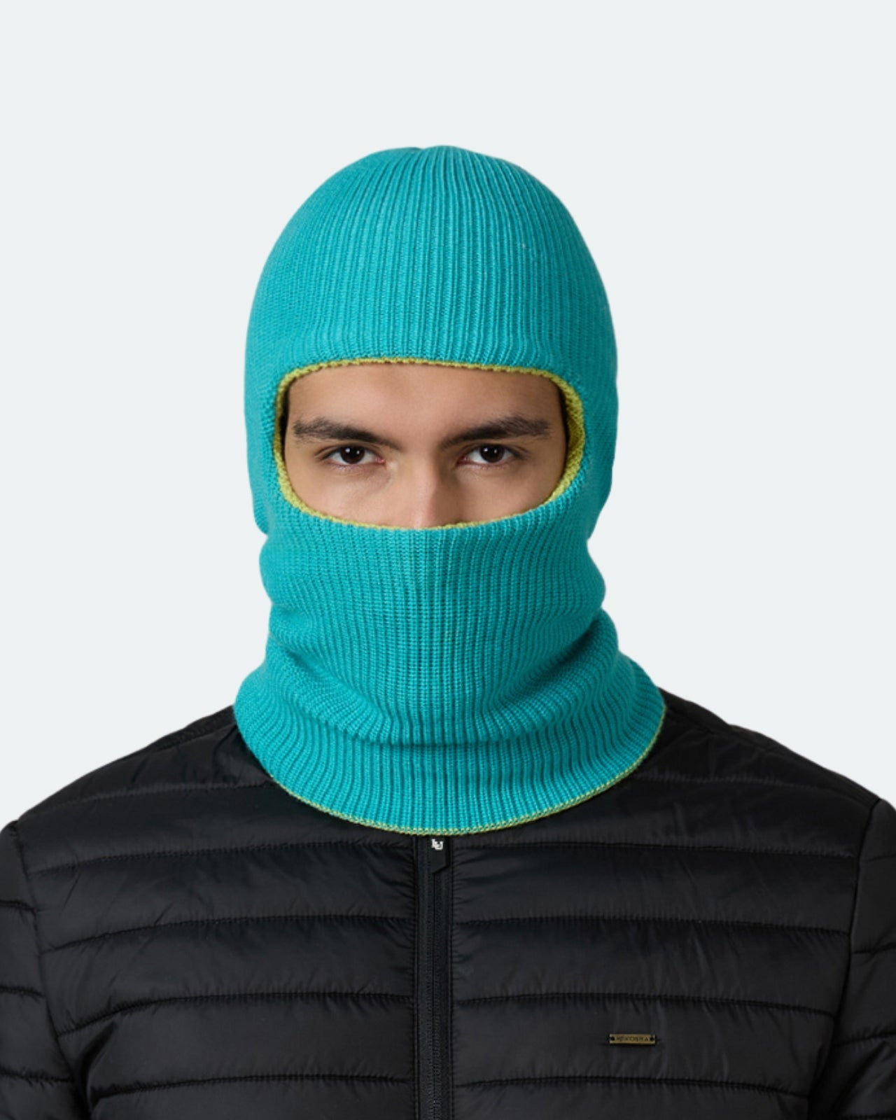 Men's Wool Blend Reversible Balaclava